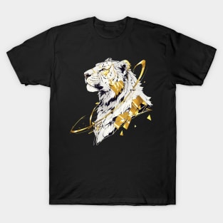 white tiger kintsugi art T-Shirt